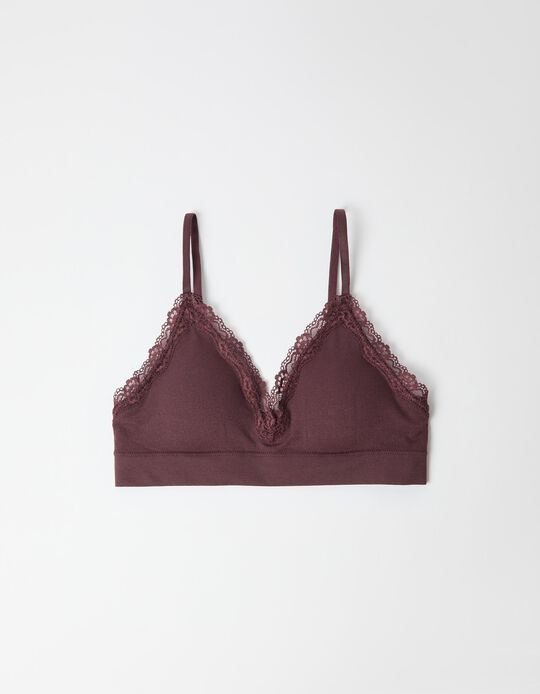 Comprar Online Soutien Sem Aros, Mulher, Castanho Escuro