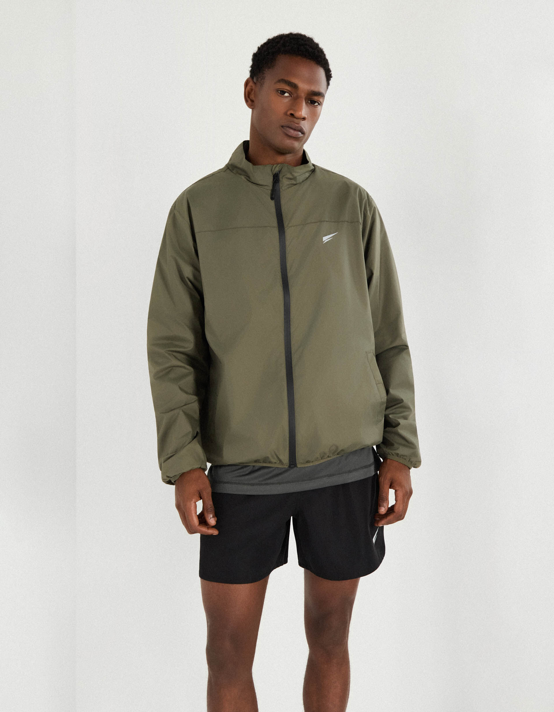 Comprar Online Corta-Vento de Desporto, Homem, Verde Escuro