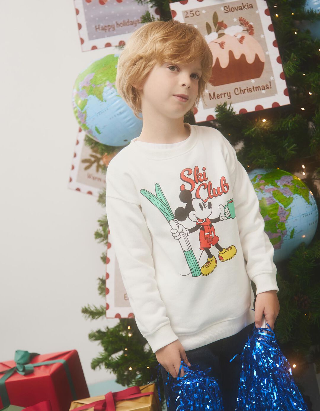 Sweatshirt 'Mickey' ©Disney, Menino, Branco