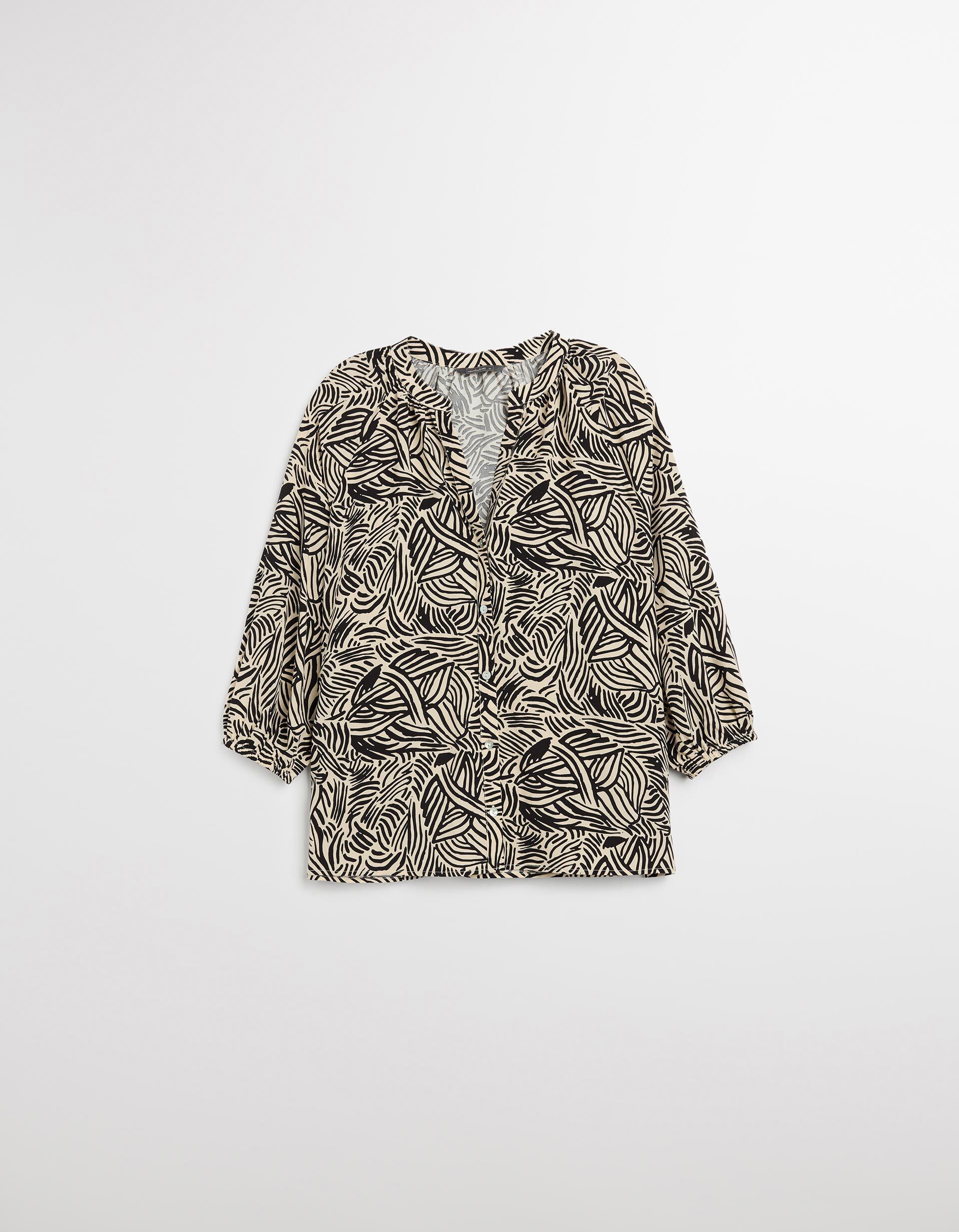 Comprar Online Blusa Viscose, Mulher, Bege Claro