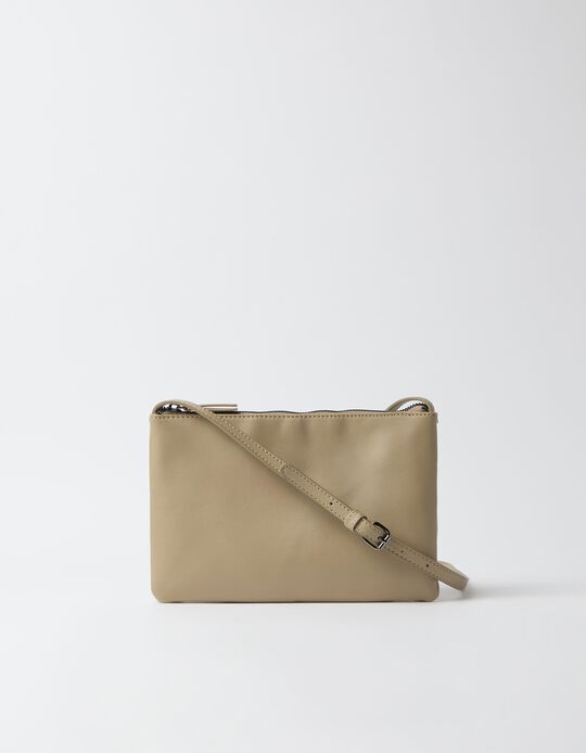Comprar Online Mala Tiracolo, Mulher, Caqui Claro