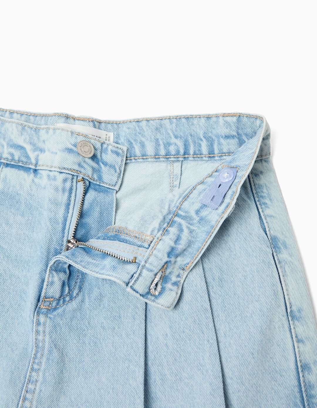 Saia-cal&ccedil;&atilde;o de Ganga, Menina, Azul Claro