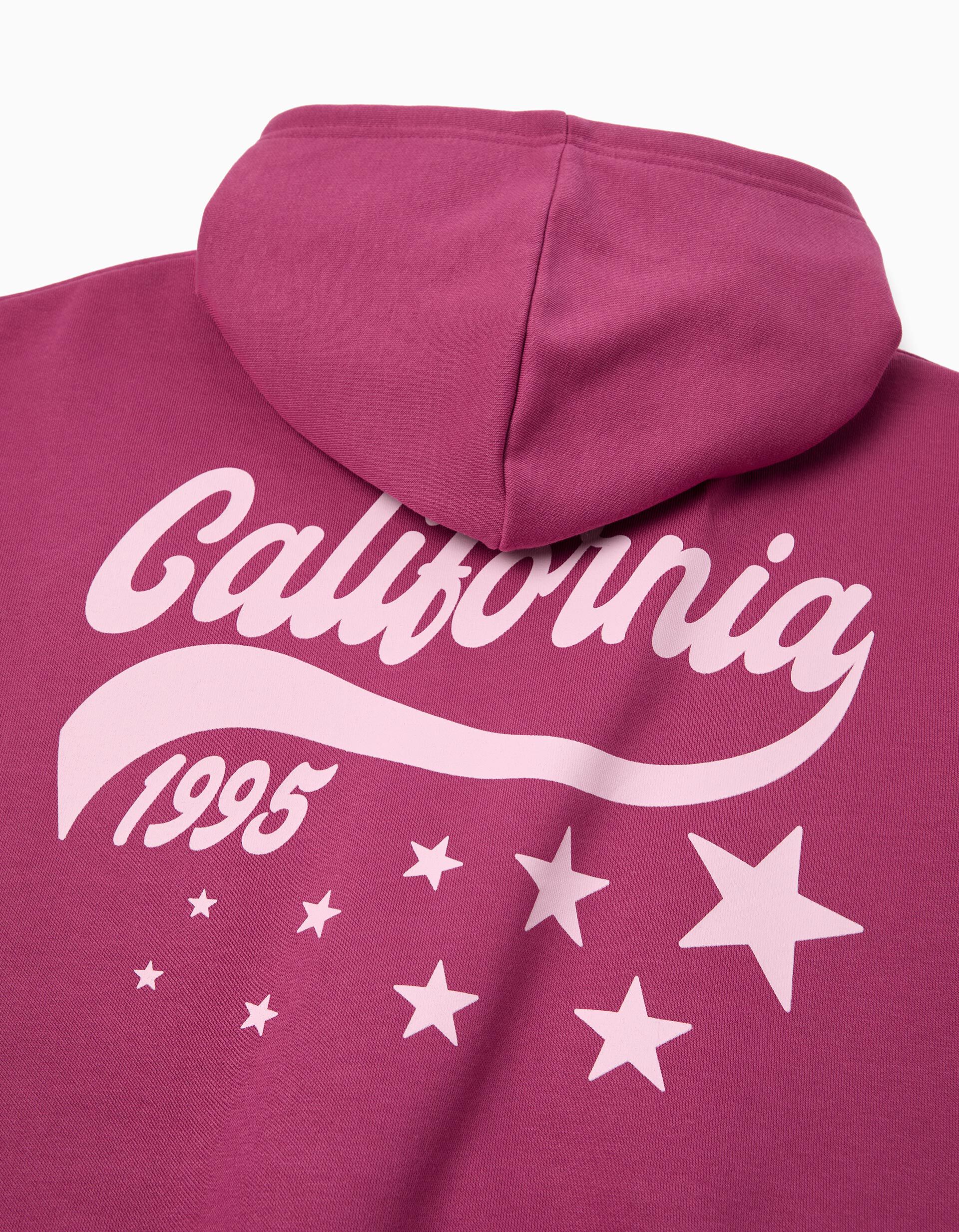 Comprar Online Sweatshirt de Felpa Capuz, Menina, Rosa Escuro