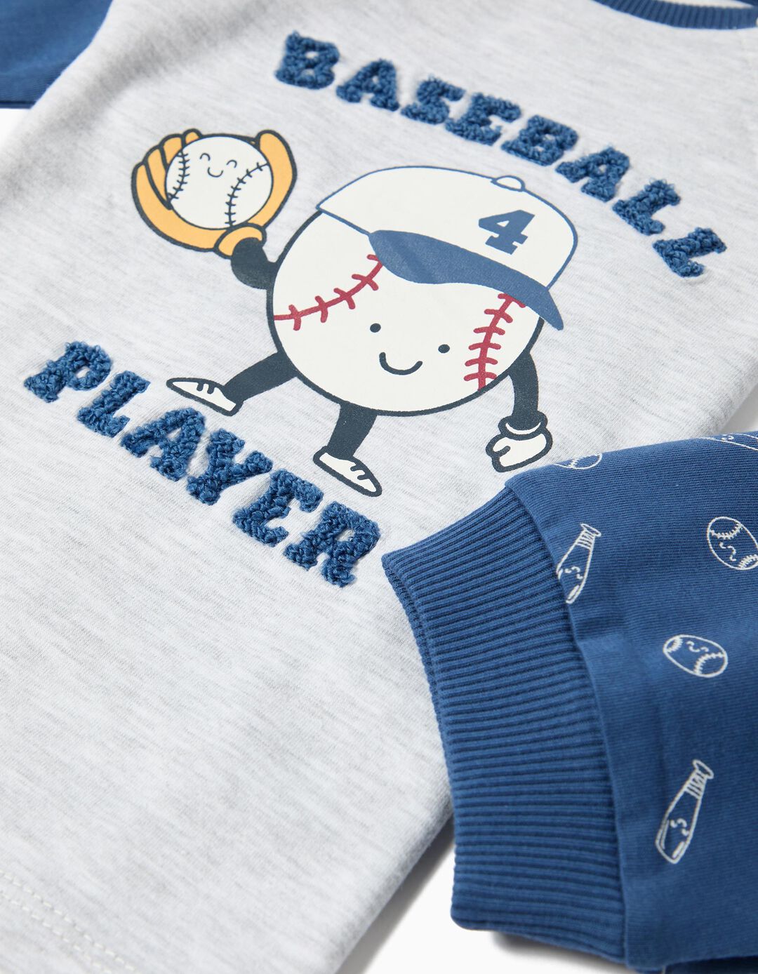 Pijama Jersey, Menino, Azul Escuro 