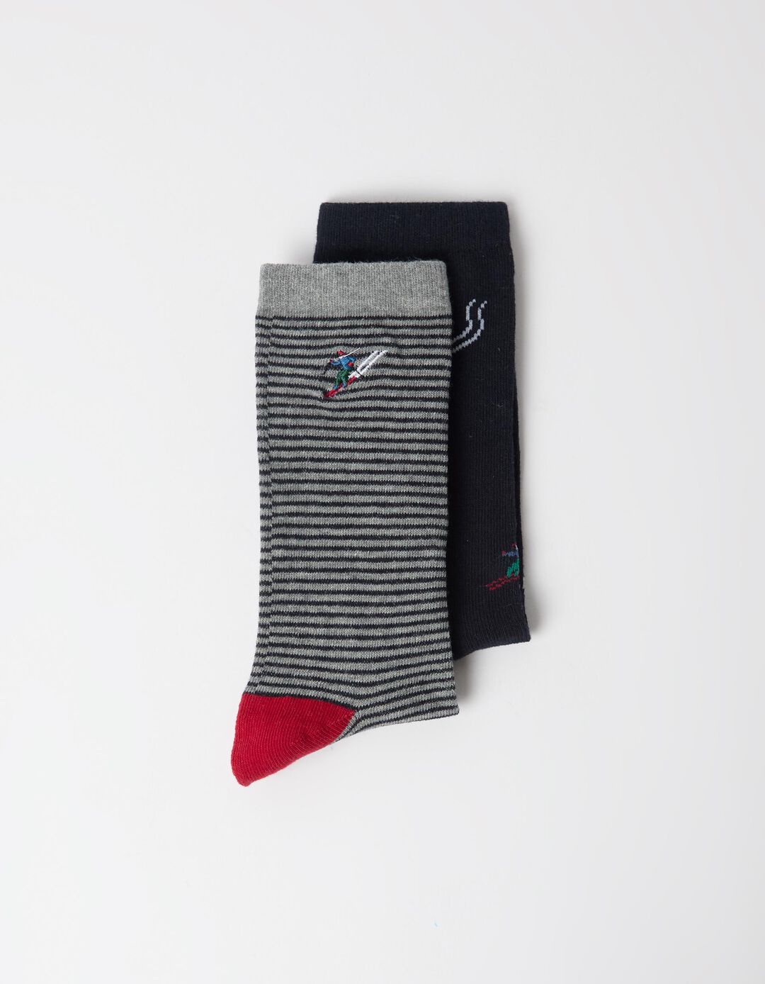 Pack 2 Pares De Meias Natal, Homem, Azul Escuro