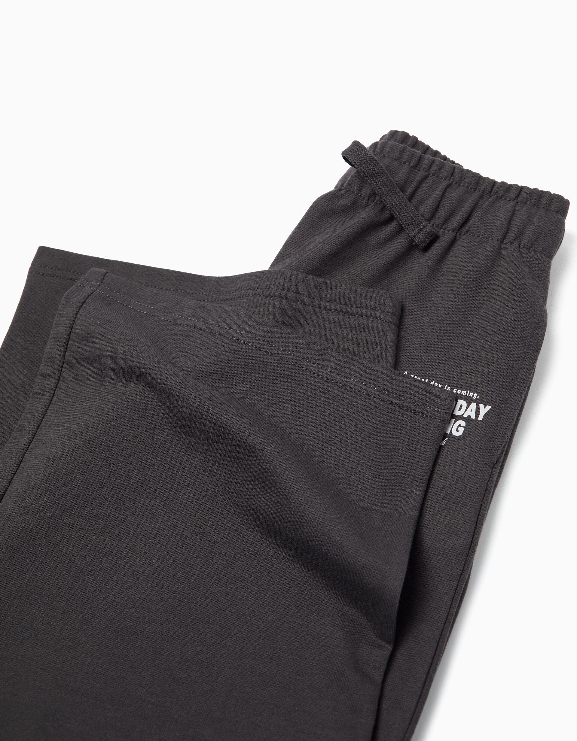 Comprar Online Cal&ccedil;as de Jogging 'Wide Leg', Menina, Cinzento Claro