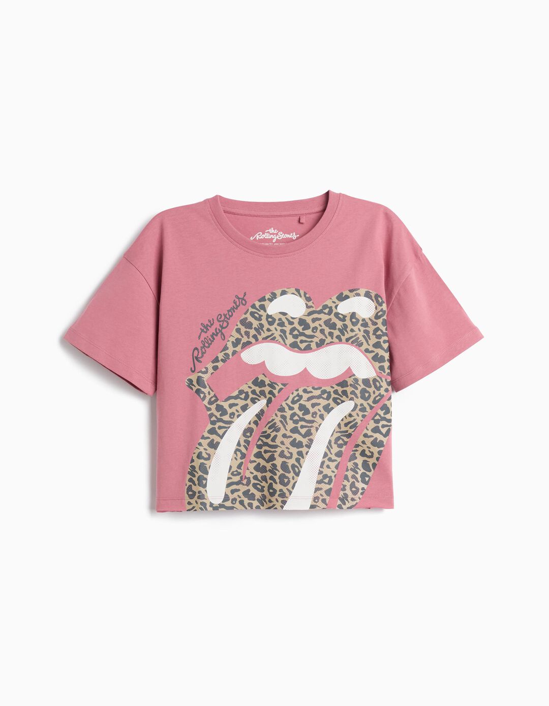 T-shirt Rolling Stones, Menina, Cinzento Escuro