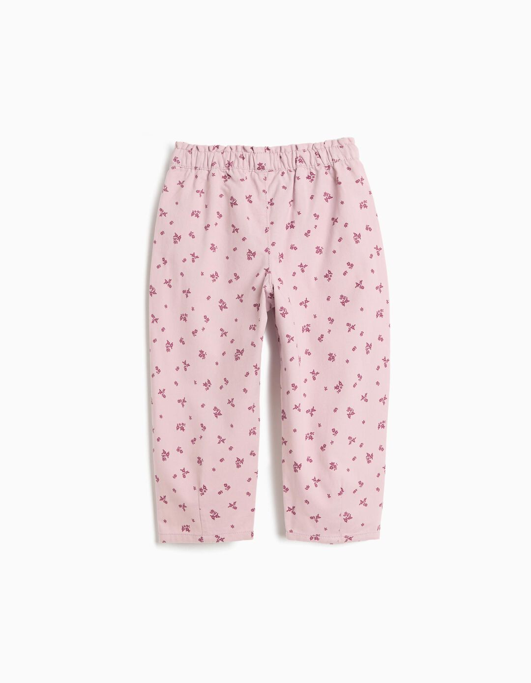 Cal&ccedil;as Paperbag Estampadas, Menina, Rosa Claro