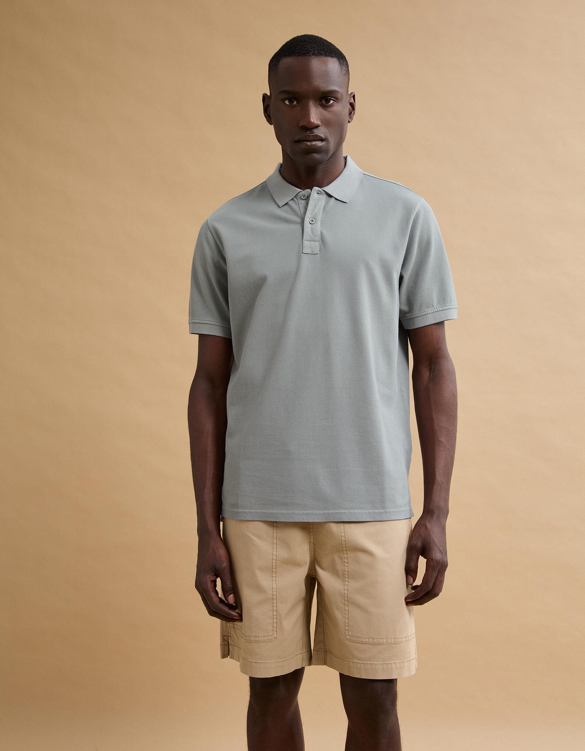 Comprar Online Polo Piquet, Homem, Cinzento