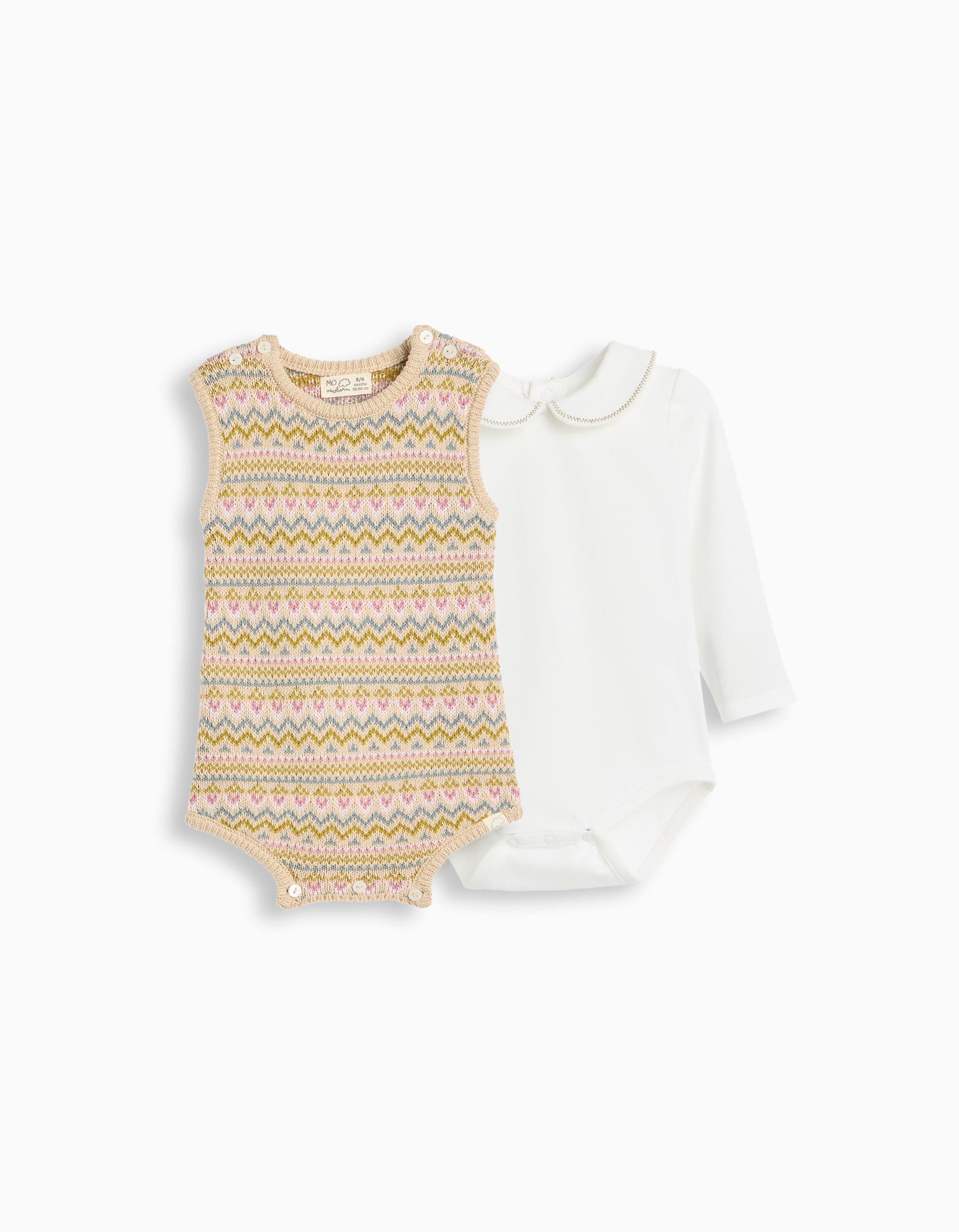 Comprar Online Conjunto Body E Fofo, Rec&eacute;m-Nascido, Cr&uacute;