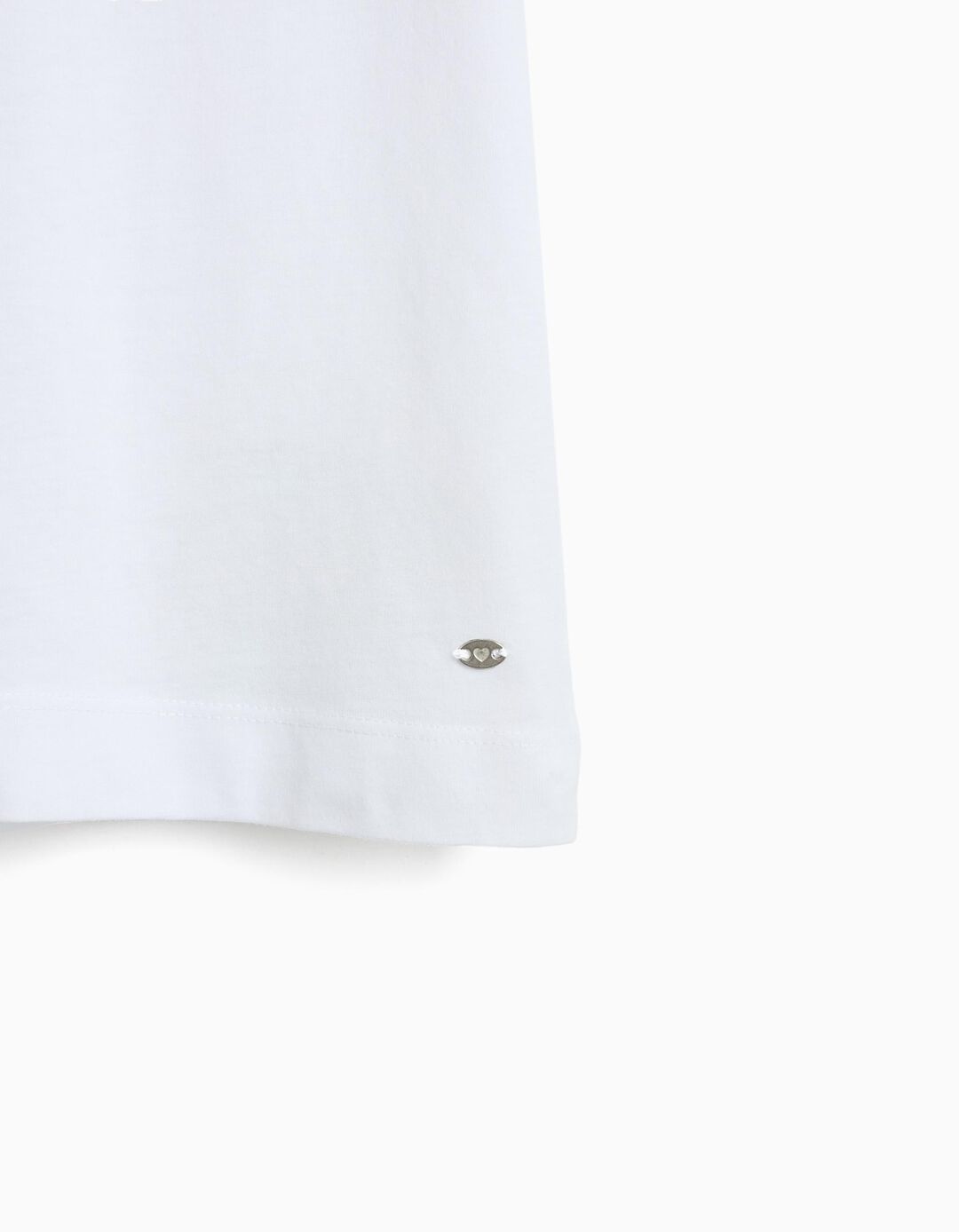T-shirt Estampada, Menina, Branco
