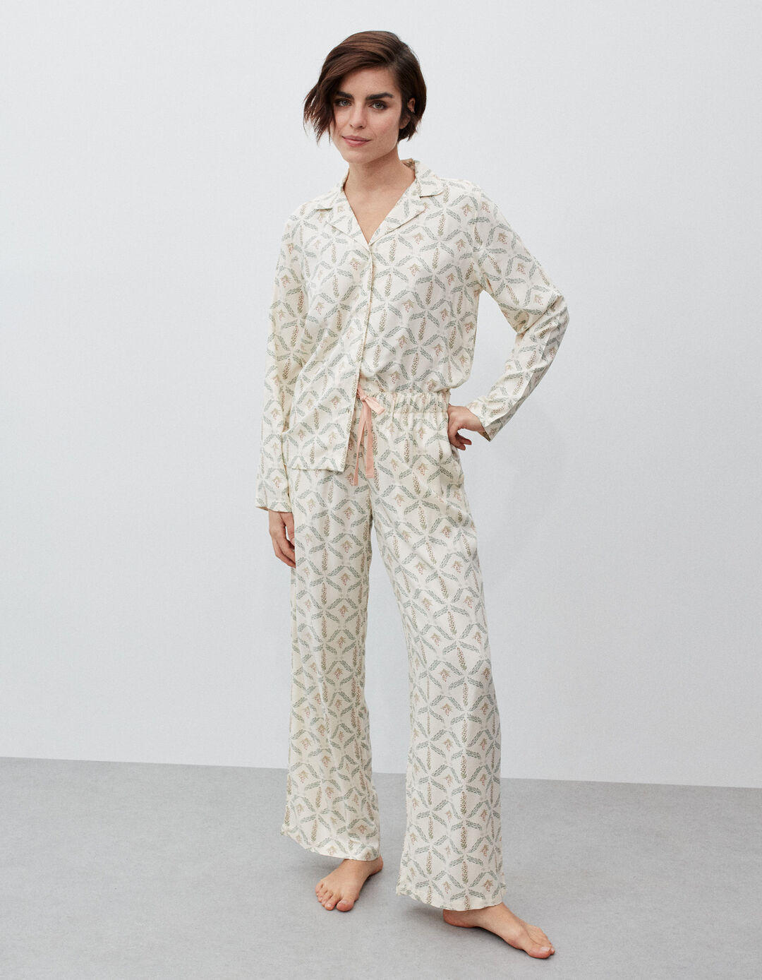 Printed Pajamas, Woman, Multicolor
