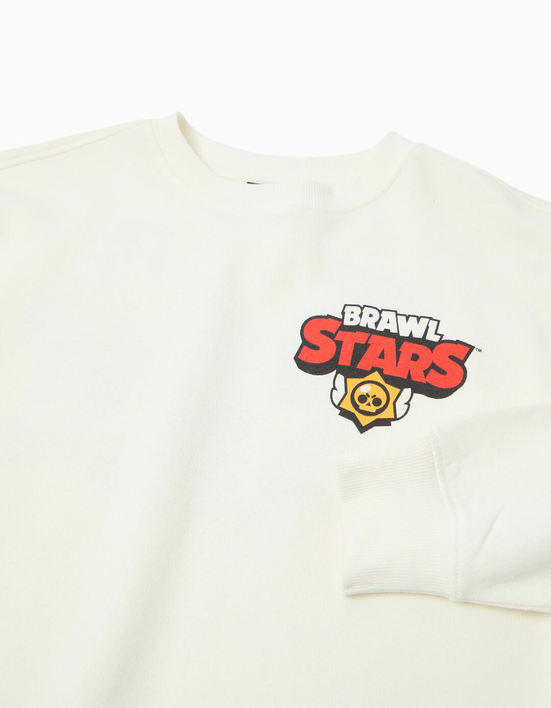 Sweatshirt de Felpa 'Brawl Stars', Menino, Branco