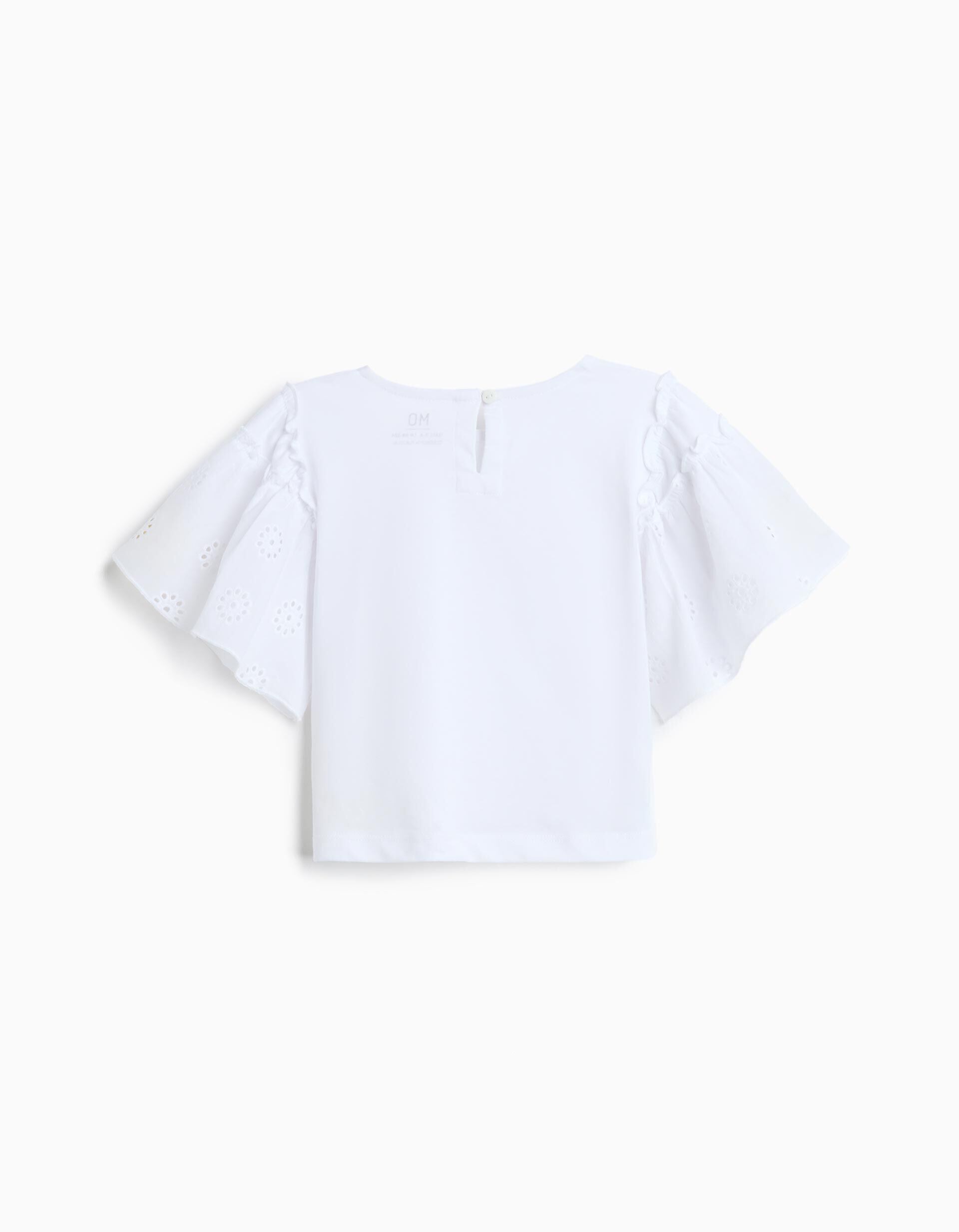 Comprar Online T-shirt Manga Curta, Menina, Branco