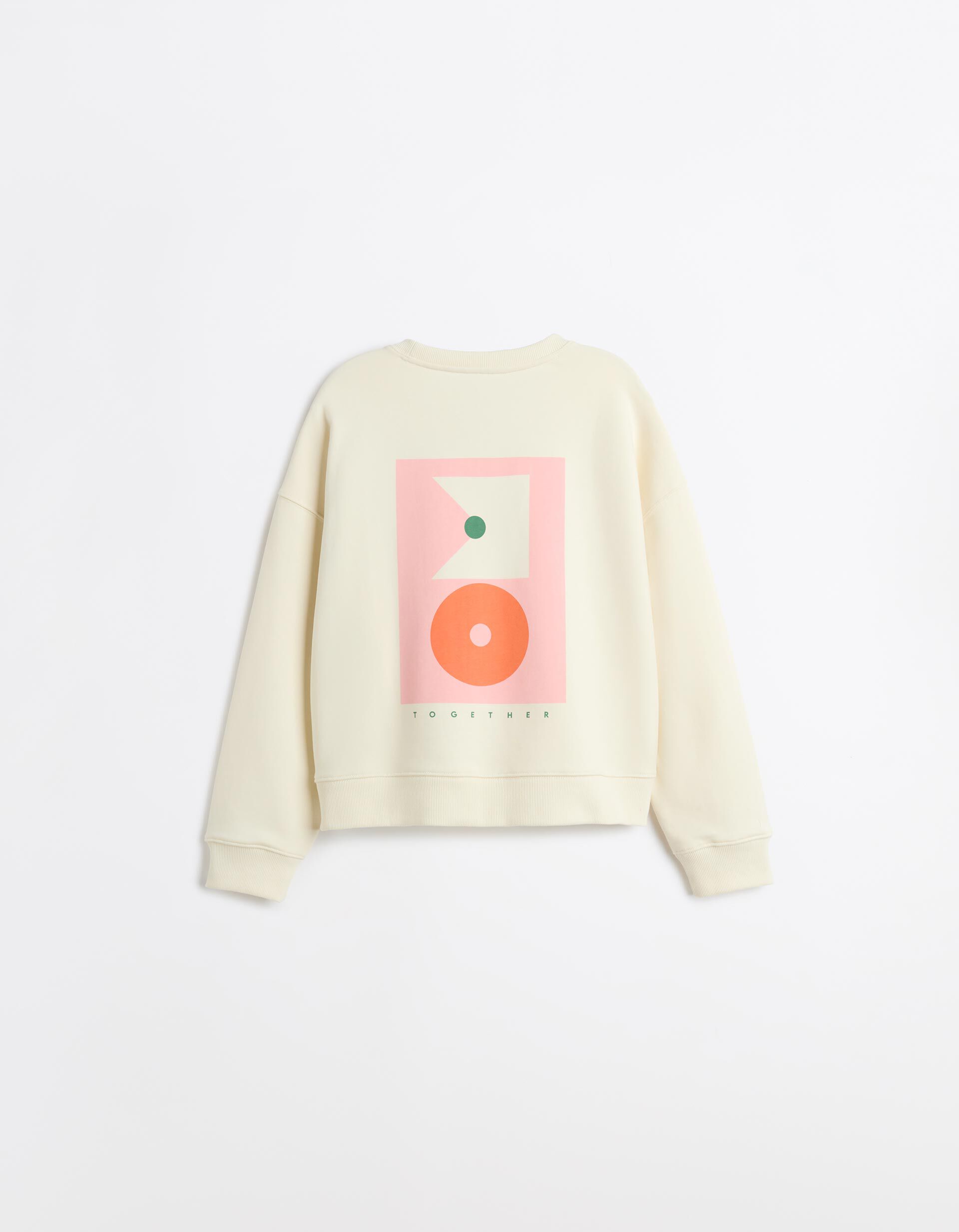 Comprar Online Sweatshirt, Mulher, Cru