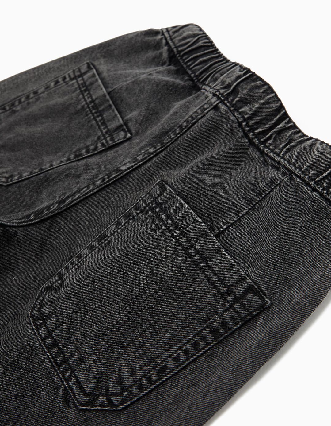 Cal&ccedil;as de Ganga Cargo, Menino, Cinzento