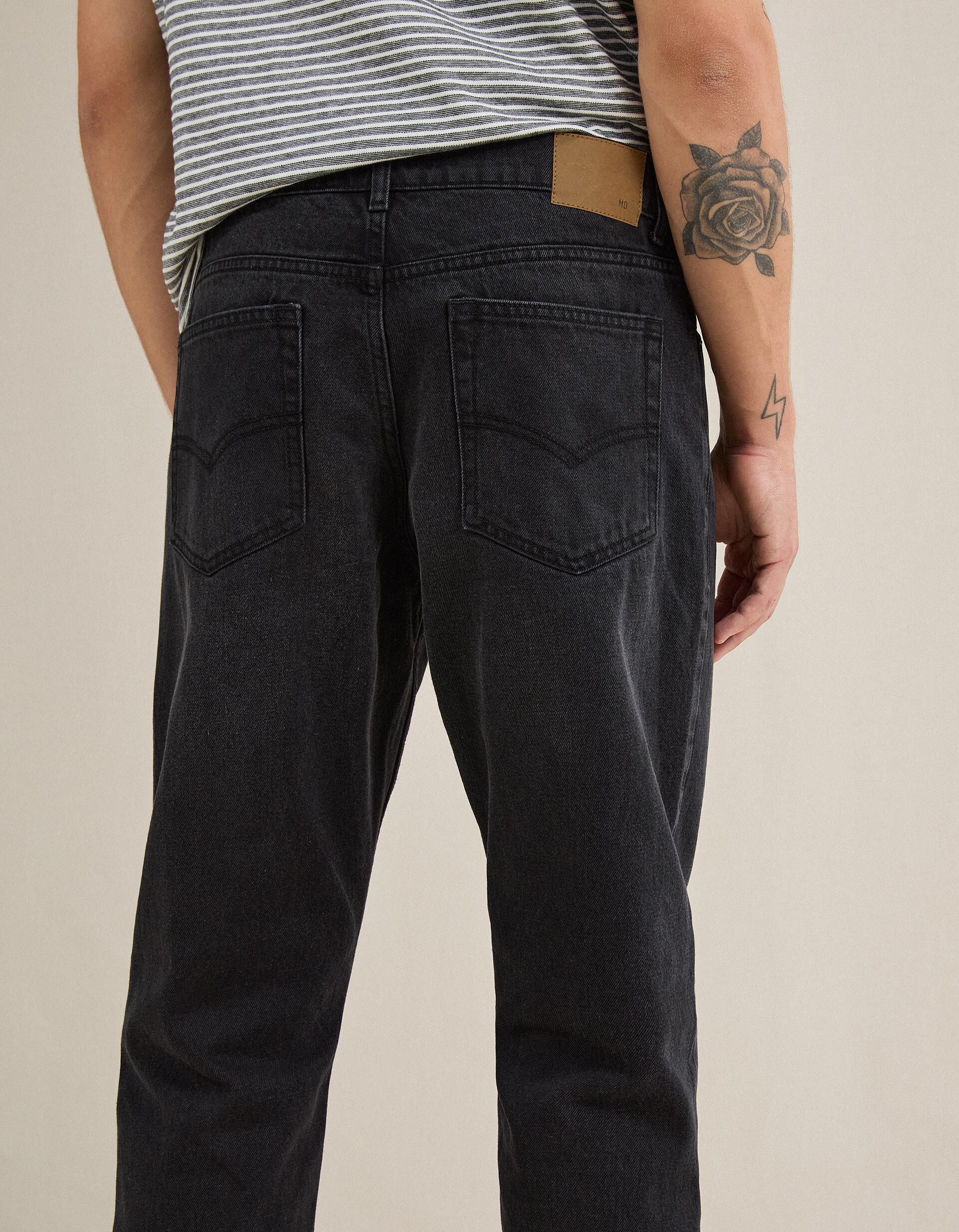 Comprar Online Cal&ccedil;as de Ganga 'Straight', Homem, Preto