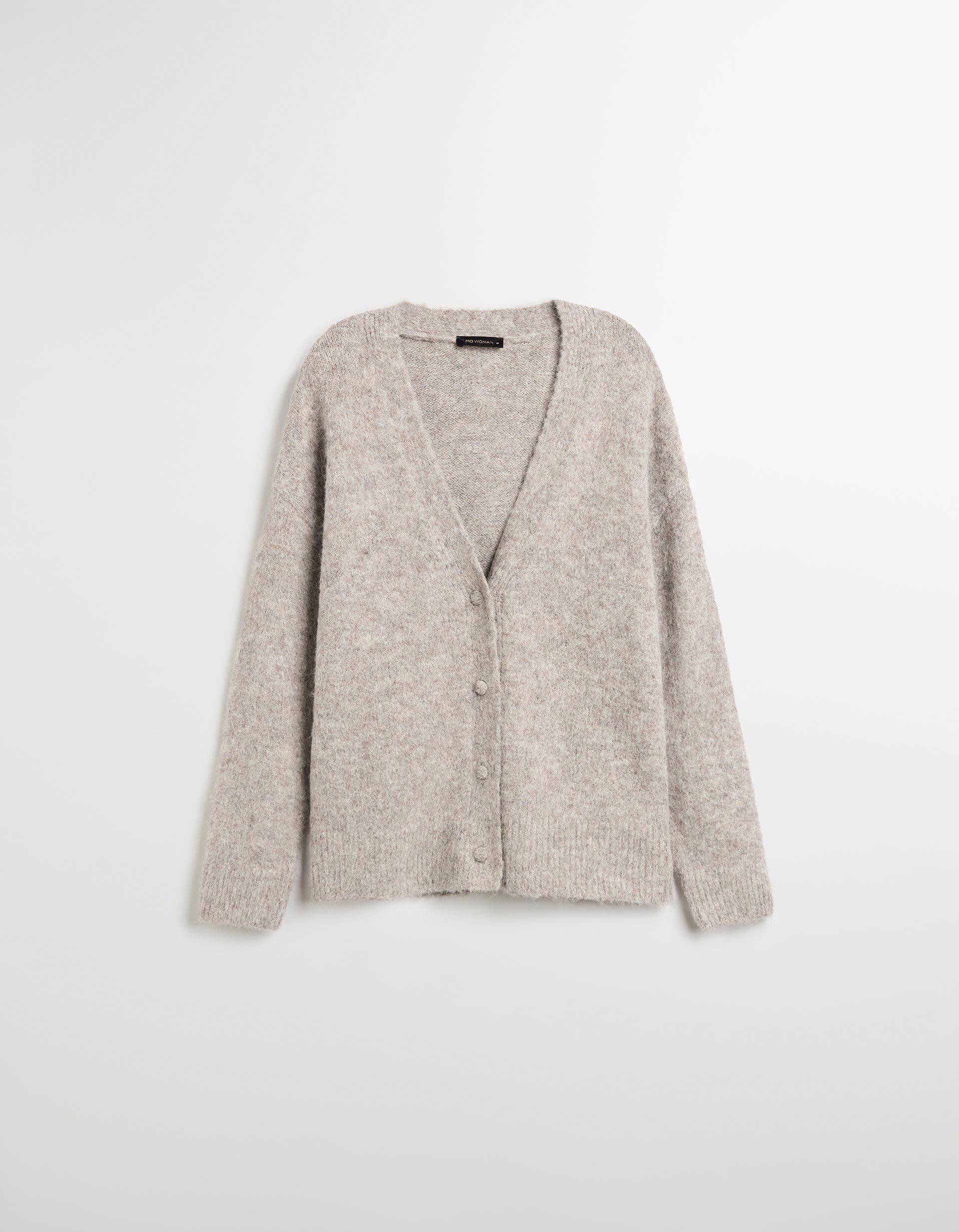 Comprar Online Casaco de Malha, Mulher, Bege