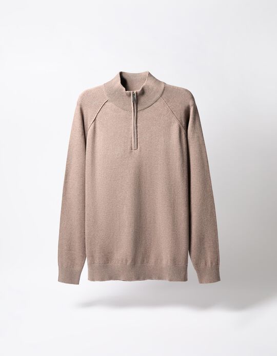 Comprar Online Camisola de Malha, Homem, Castanho