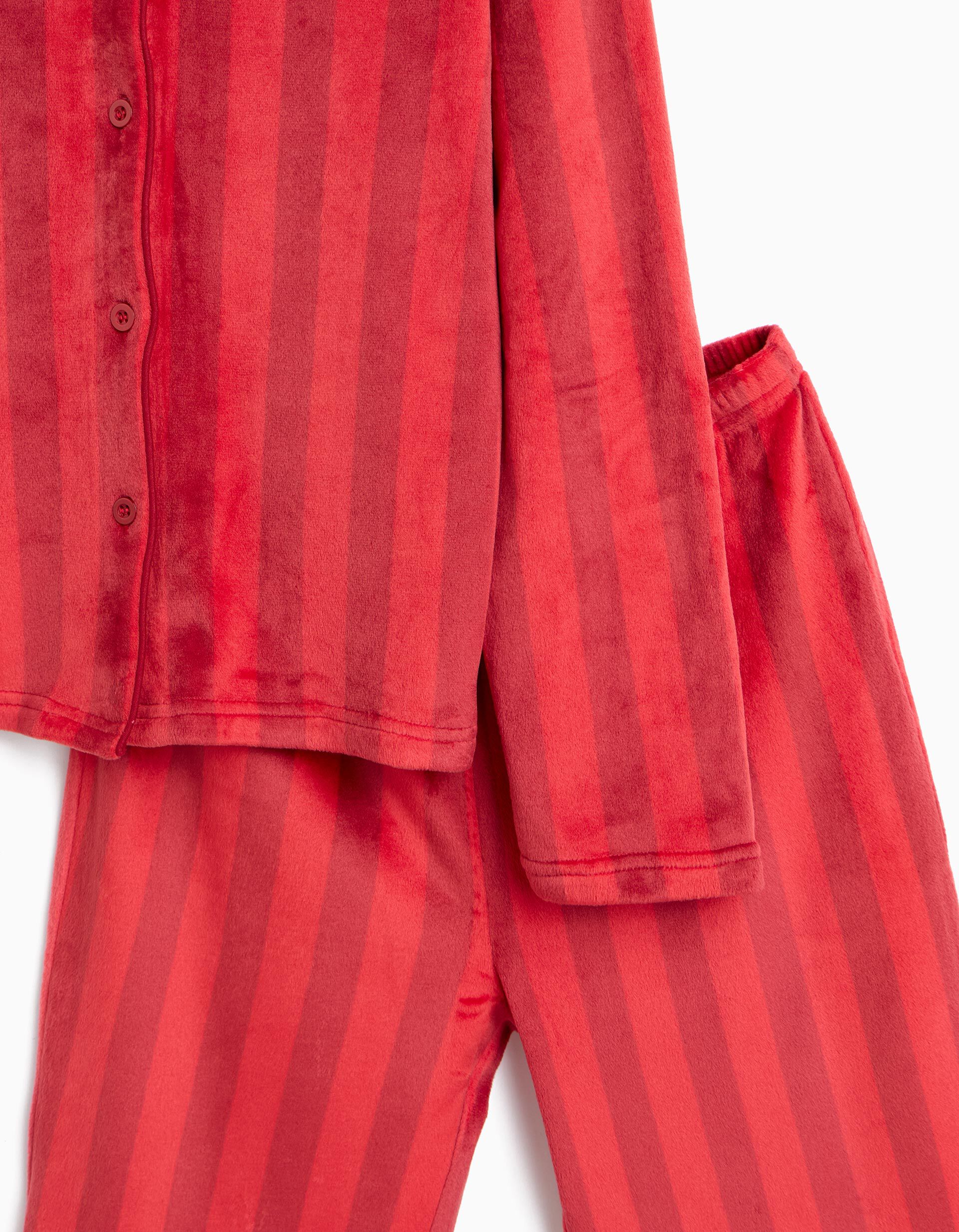 Comprar Online Pijama De Natal Aveludado, Menina, Vermelho Escuro