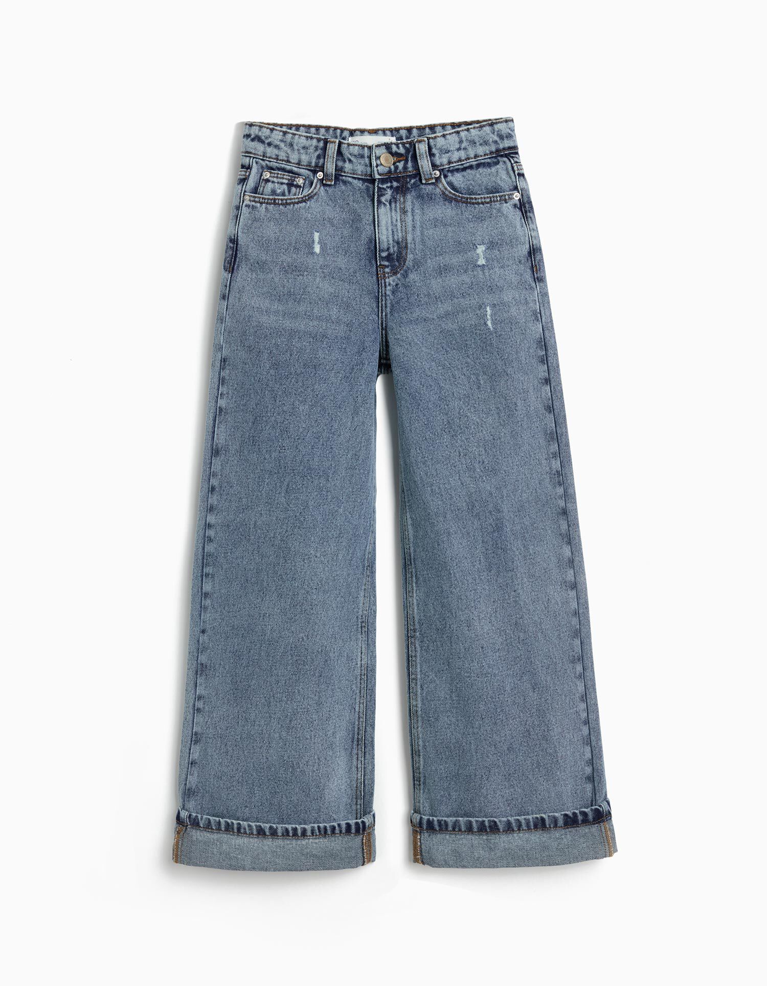 Comprar Online Cal&ccedil;as de Ganga 'Wide Leg', Menina, Azul 