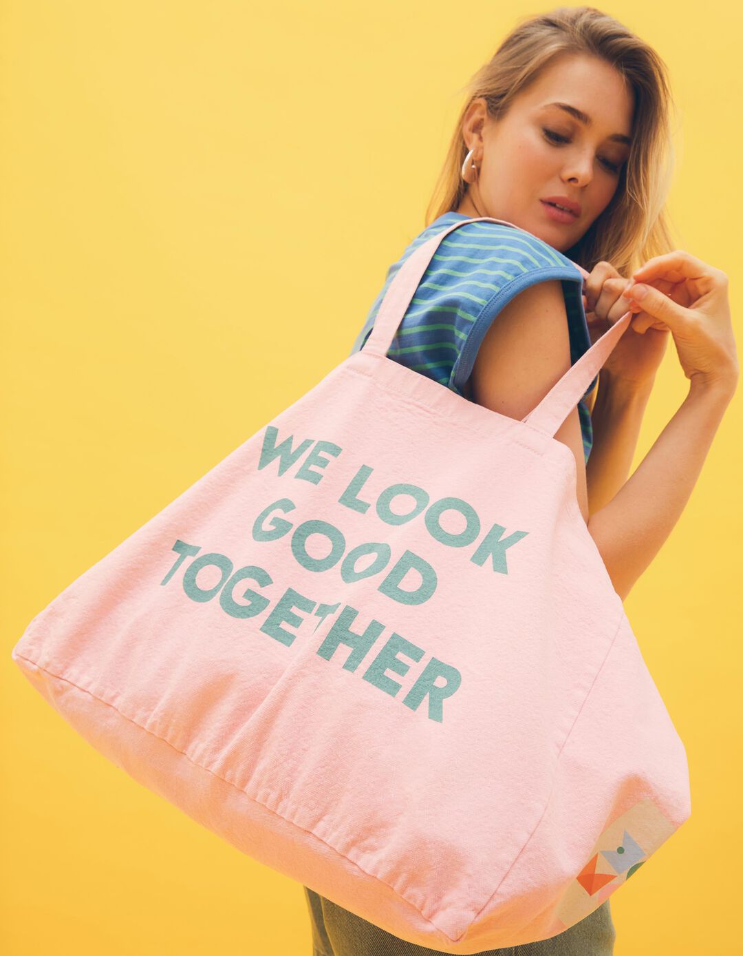 Tote Bag 30 anos, Mulher, Rosa