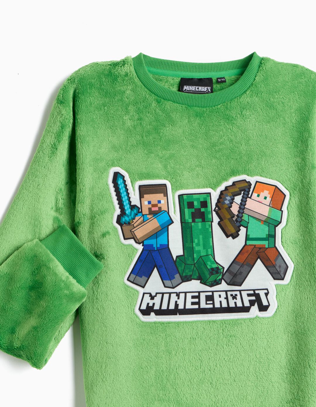 Pijama Em Malha 'Minecraft', Menino, Verde