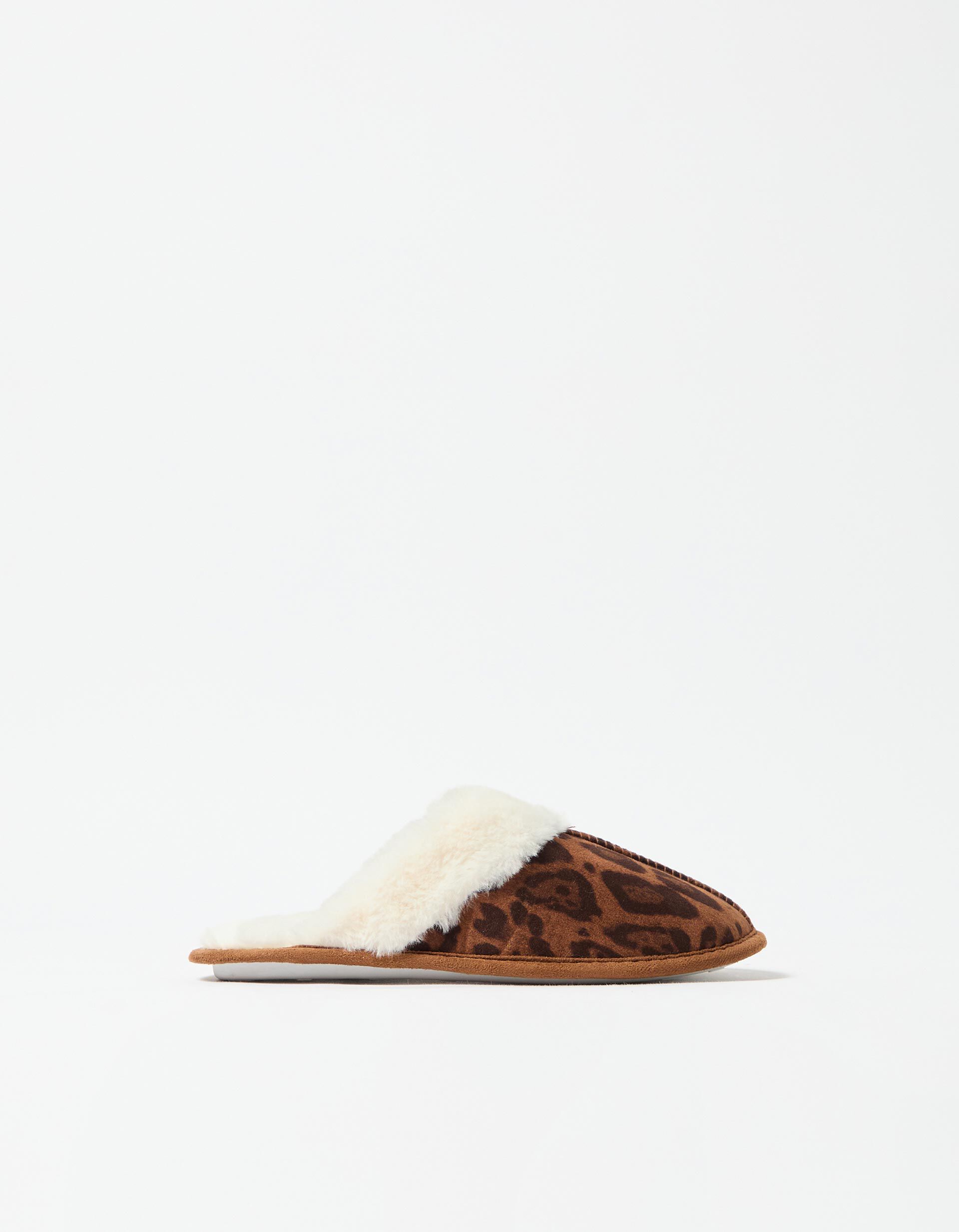 Comprar Online Chinelos de Quarto Animal Print, Mulher, Castanho 