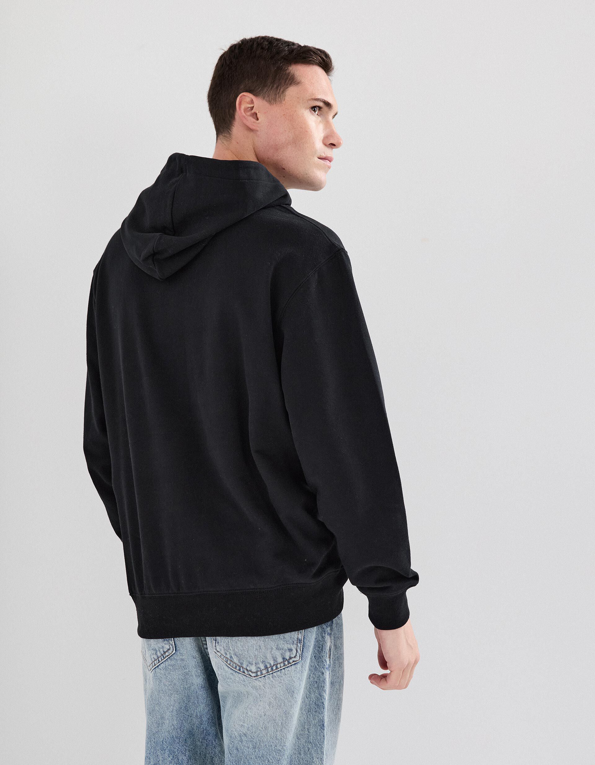 Comprar Online Sweatshirt com Capuz, Homem, Preto