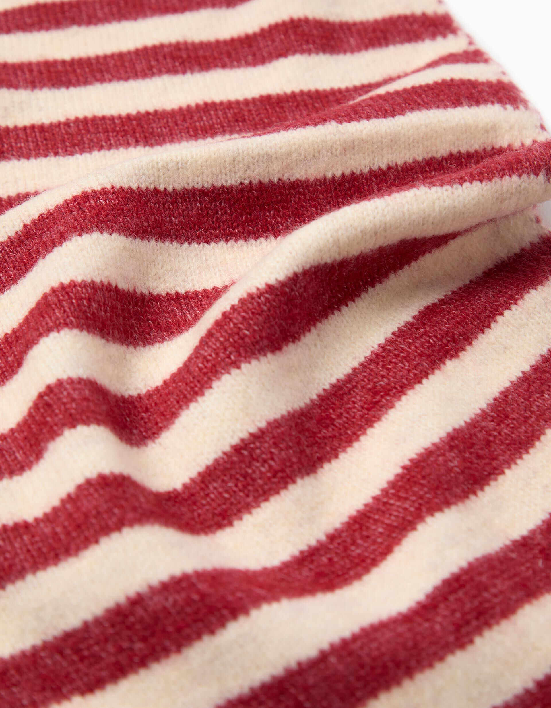Comprar Online Len&ccedil;o &Agrave;s Riscas, Menina, Vermelho