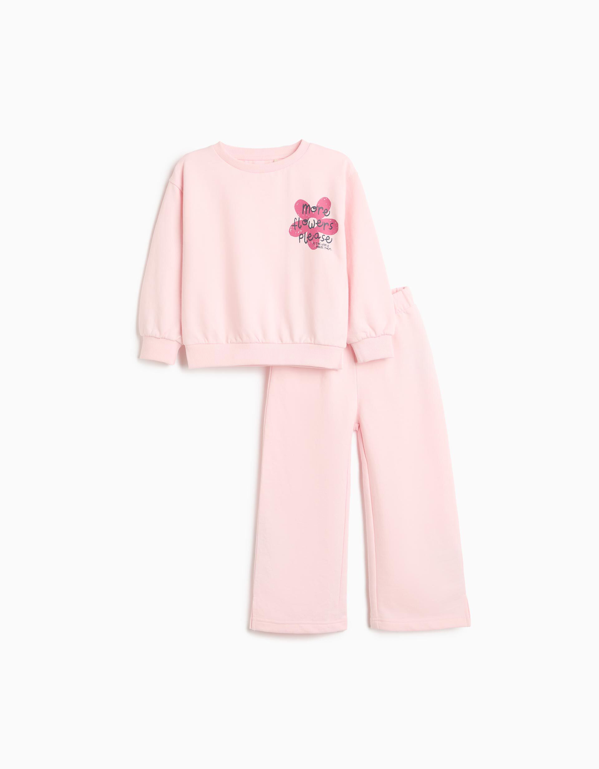 Comprar Online Conjunto De Jogging, Menina, Rosa Claro 