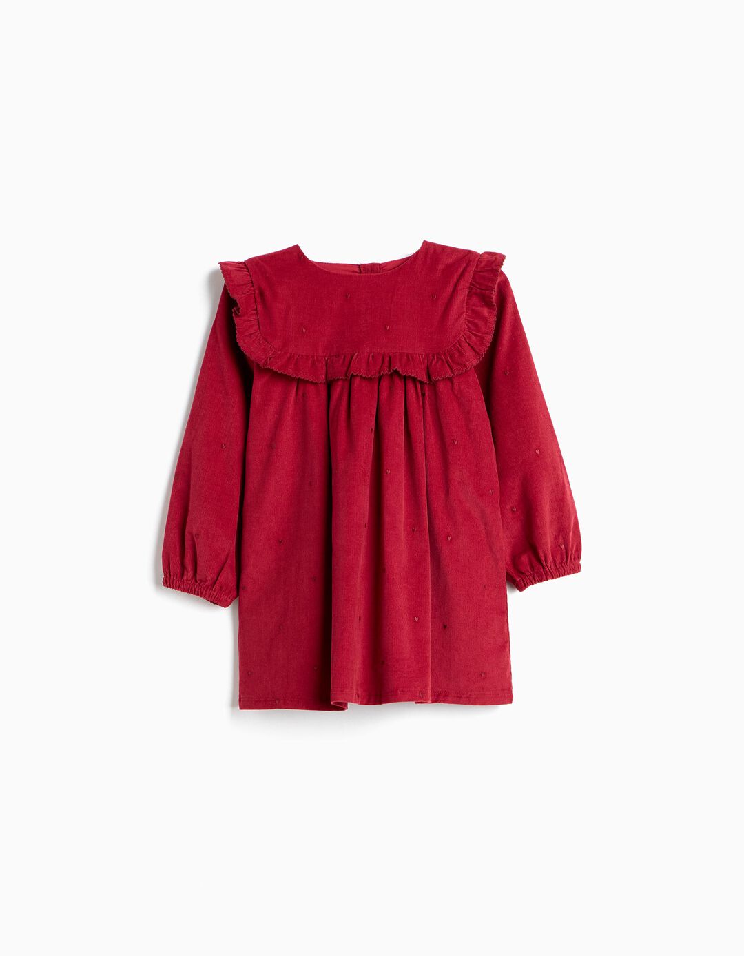 Vestido Bombazine, Menina, Vermelho