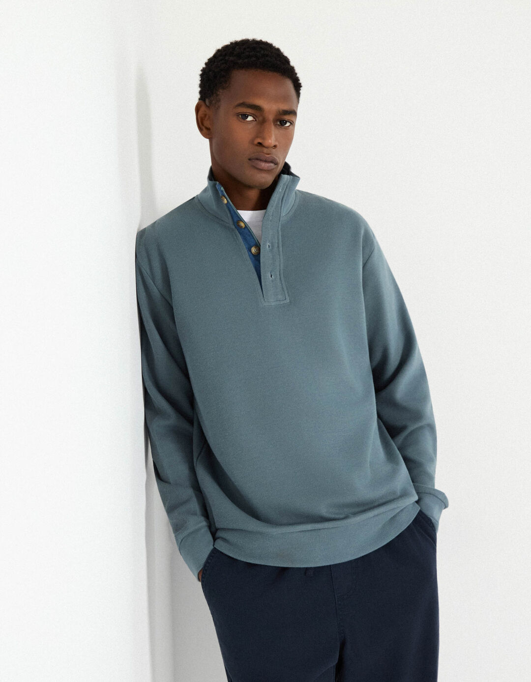 Sweatshirt Gola Subida, Homem, Azul