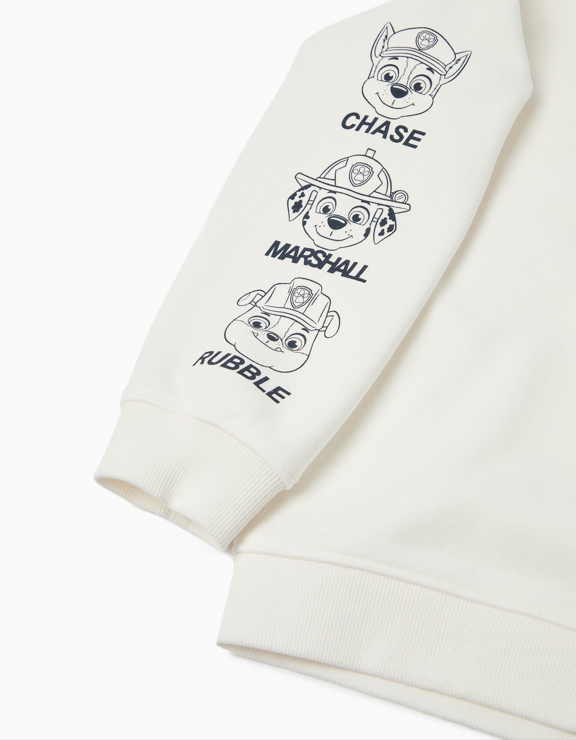 Comprar Online Sweatshirt de Felpa 'Paw Patrol', Menino, Branco