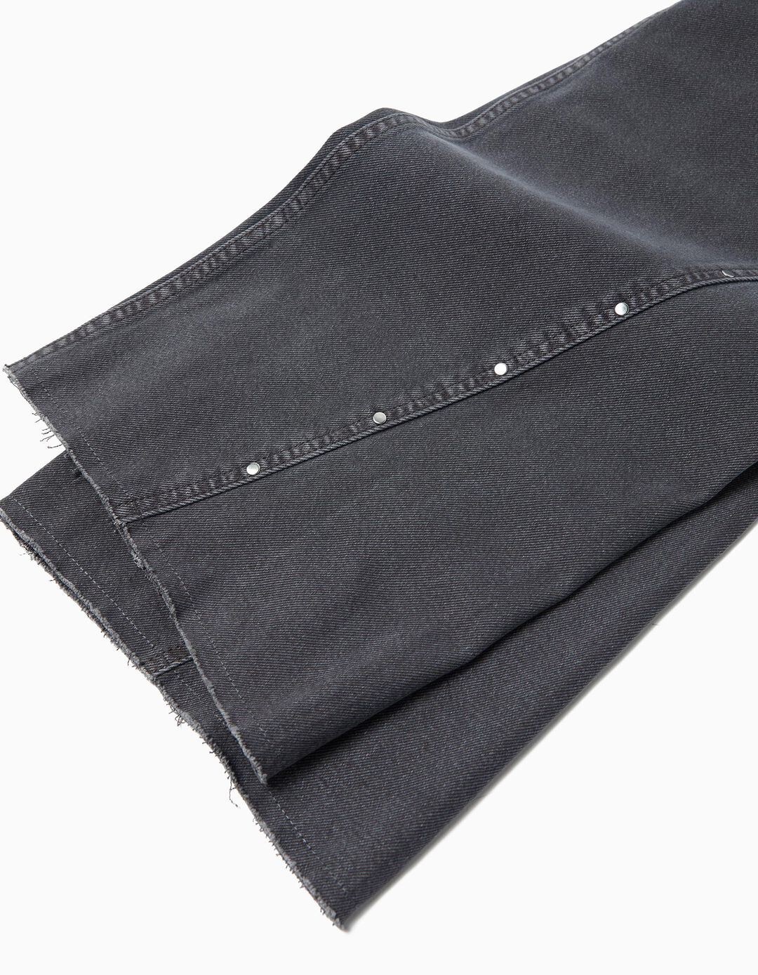 Cal&ccedil;as de Ganga 'Wide Leg', Menina, Cinzento Escuro