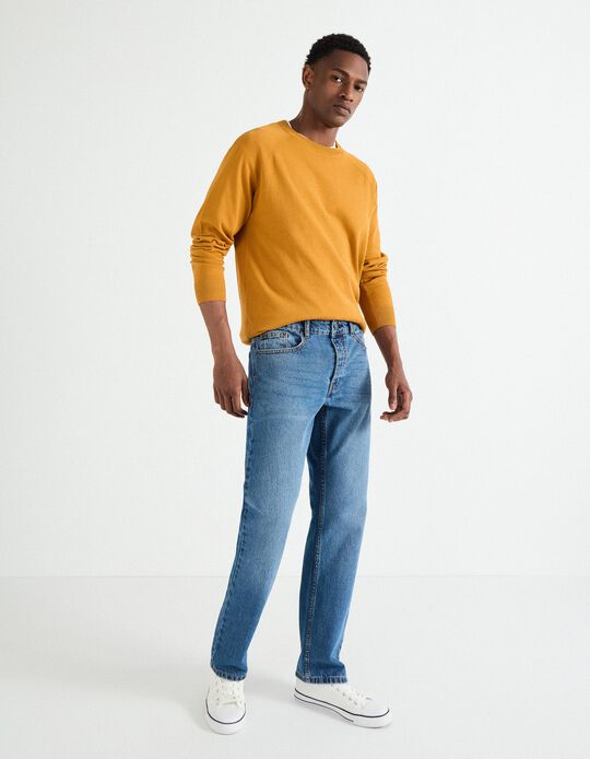 Comprar Online Calças de Ganga 'Straight Fit', Homem, Azul