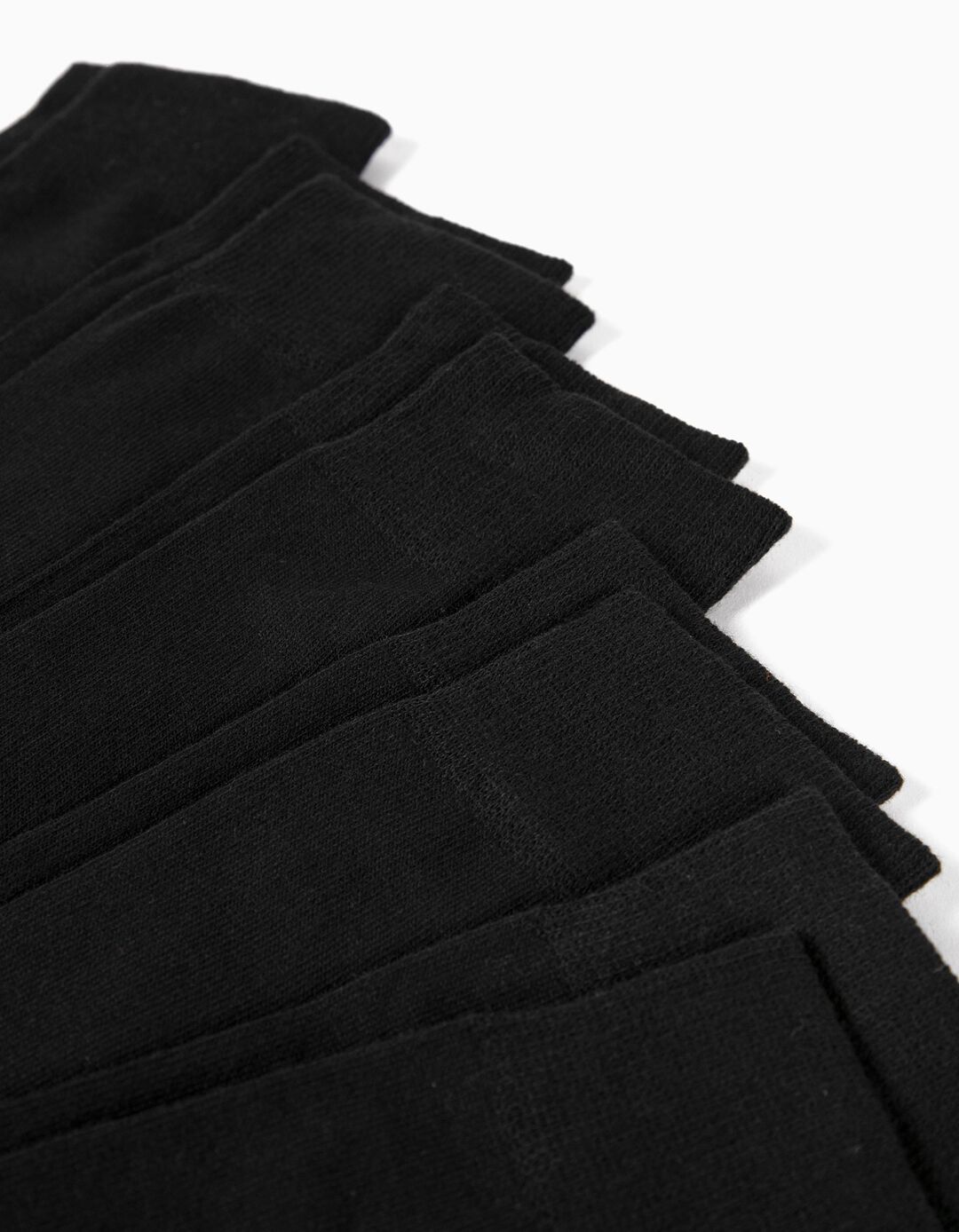 5 Pares Meias, Homem, Preto