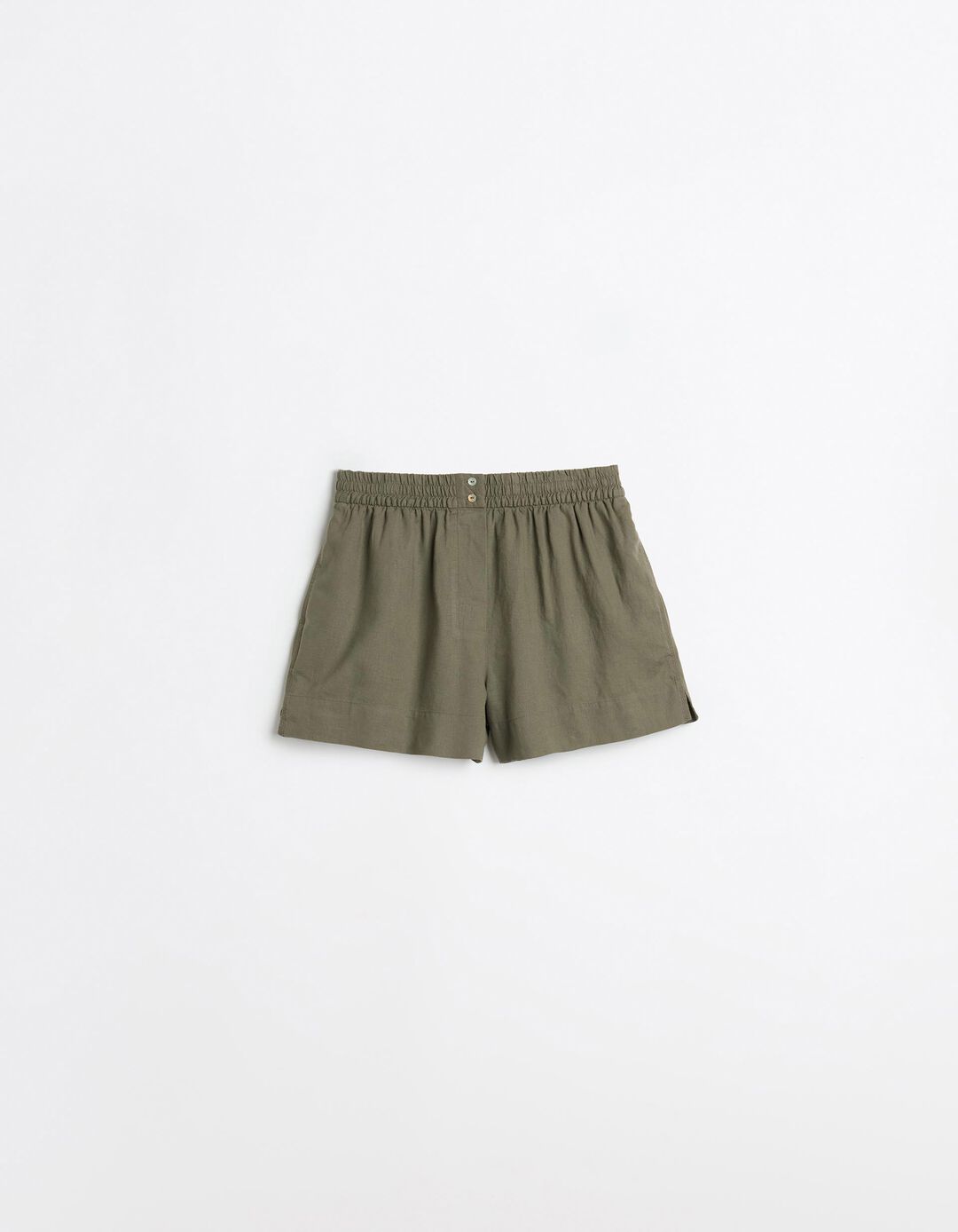 Cal&ccedil;&otilde;es com Linho, Mulher, Verde Escuro