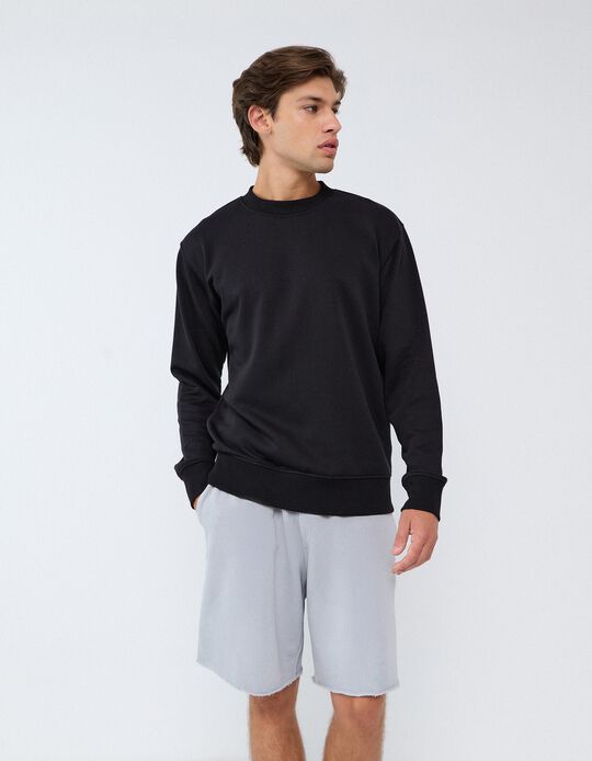 Comprar Online Sweatshirt De Felpa, Homem, Preto