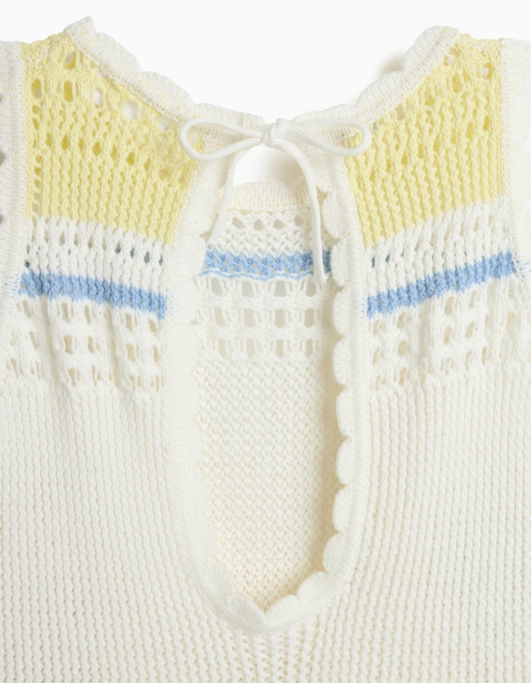 Vestido Crochet, Menina, Amarelo