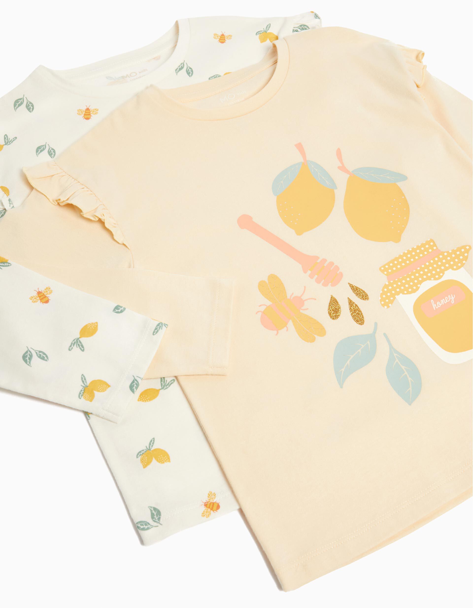 Comprar Online Pack 2 Pajamas, Girl, Multicolor