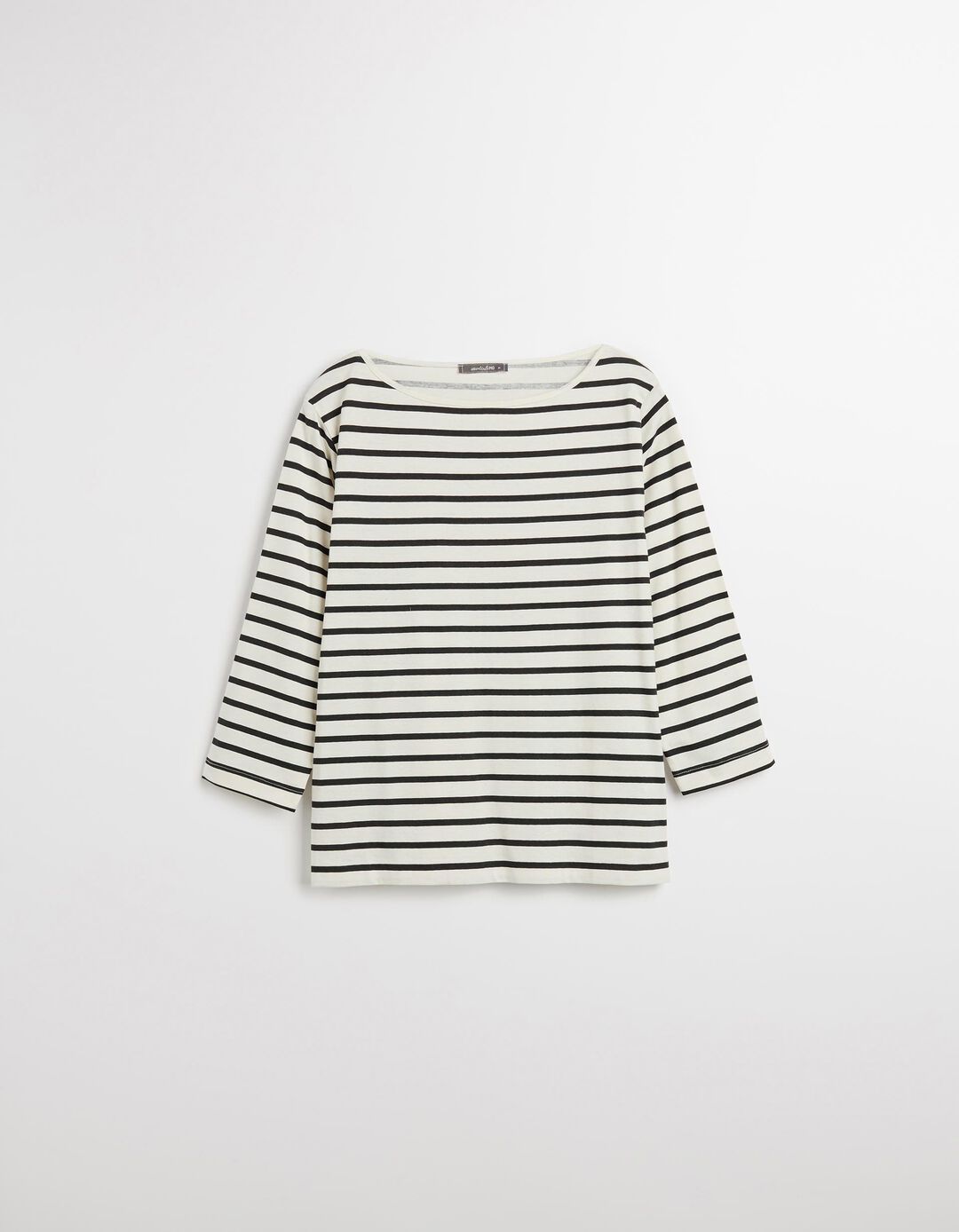 Camisola Riscas, Mulher, Azul Escuro