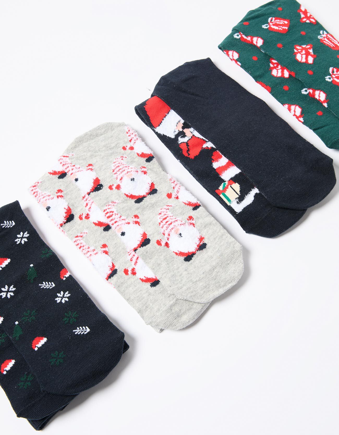 Comprar Online Pack 4 Pares de Meias de Natal, Homem, Azul Escuro