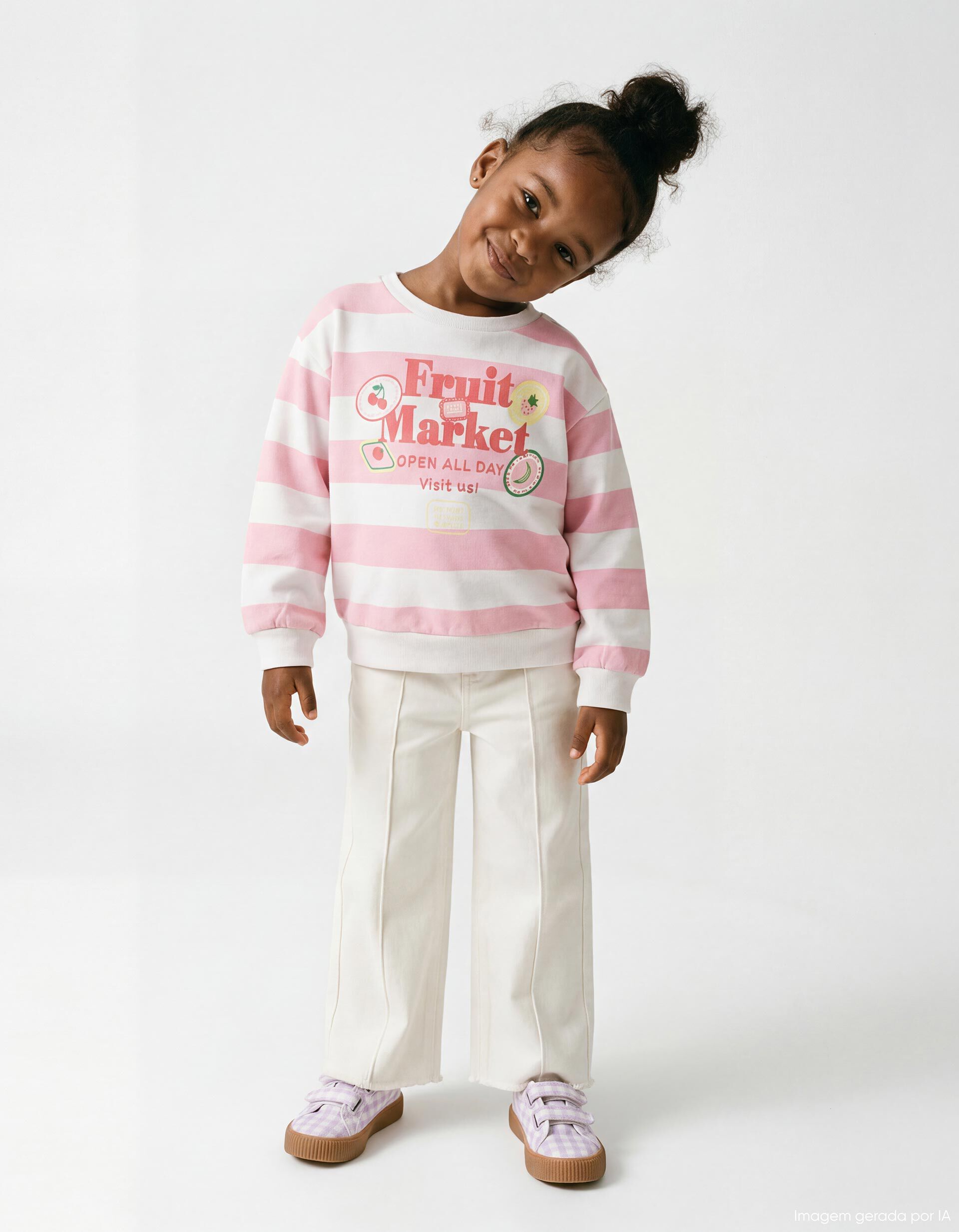 Comprar Online Cal&ccedil;as de Ganga 'Marine', Menina, Branco