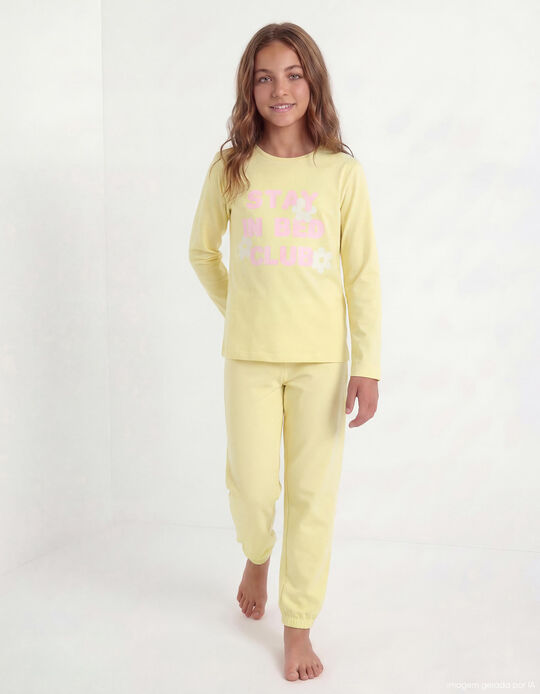 Comprar Online Pijama, Menina, Amarelo Claro