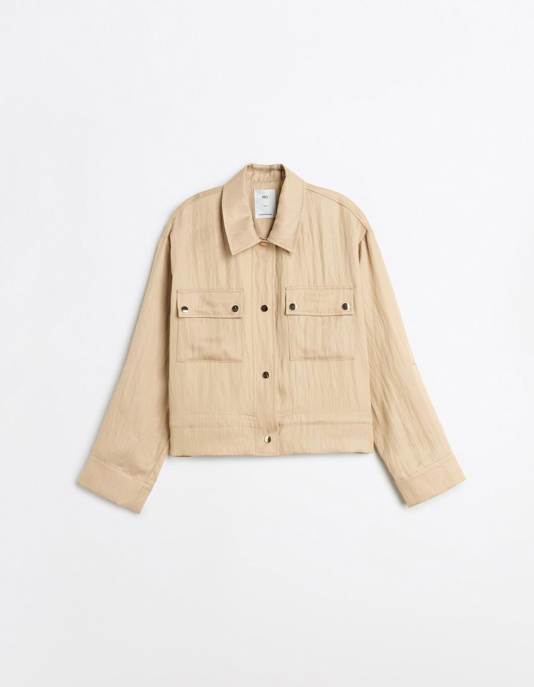 Camisa, Mulher, Bege