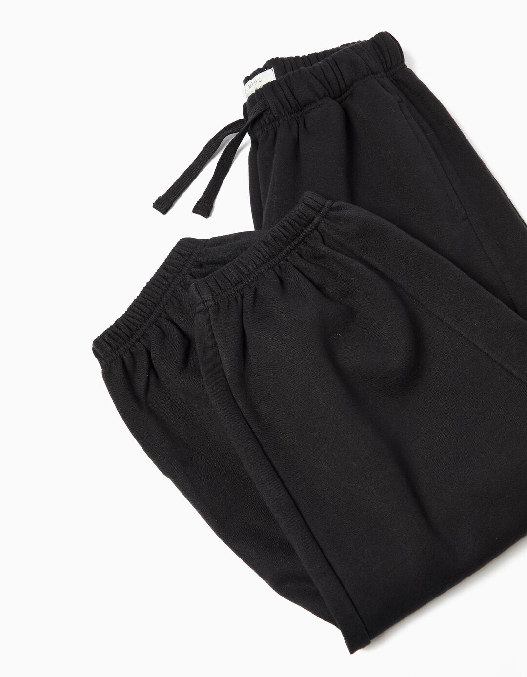 Calças de Jogger 'Baggy', Menino, Preto 