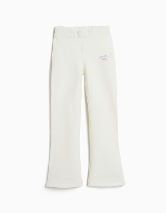 Comprar Online Leggings Flare, Menina, Branco