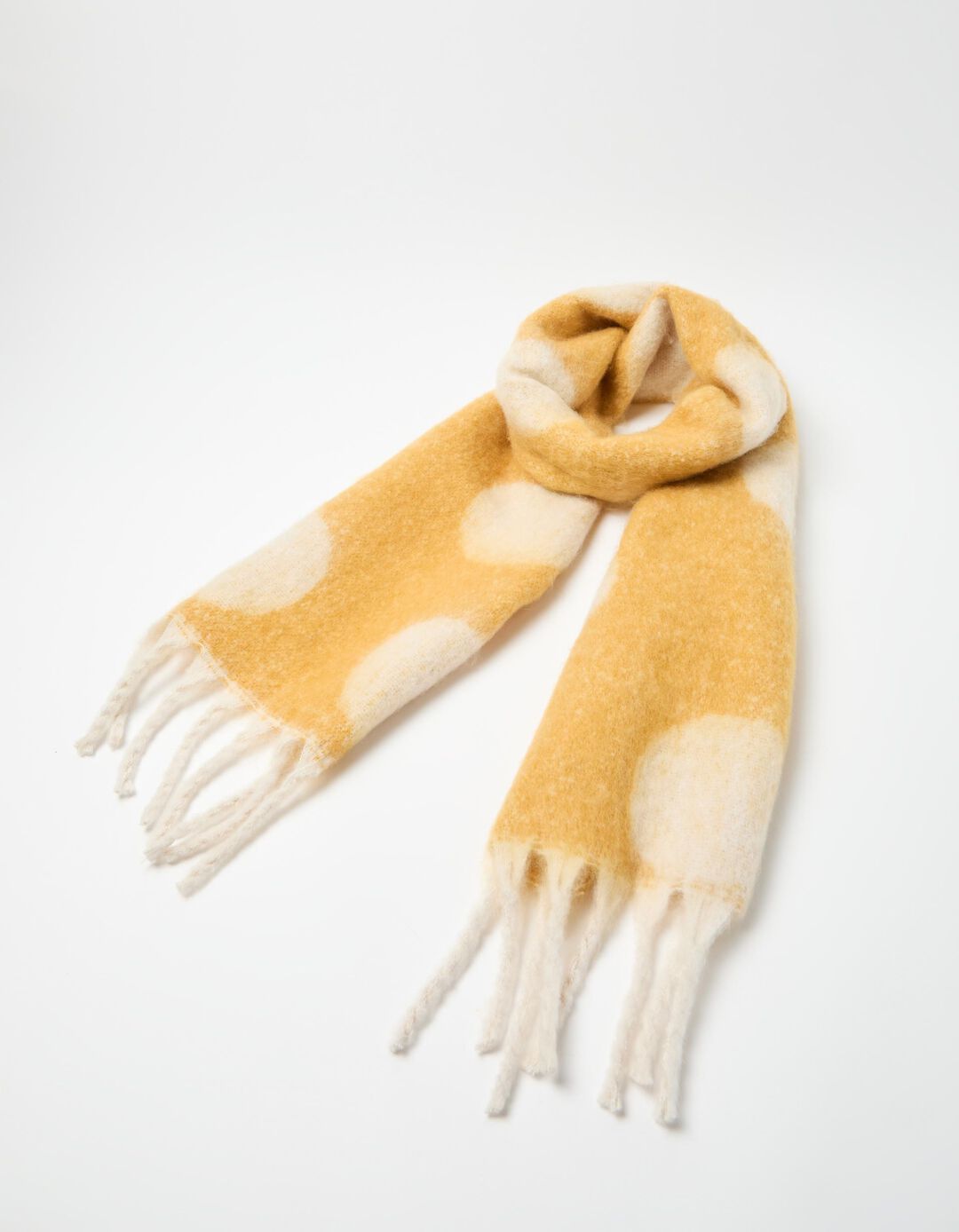 Cachecol, Mulher, Amarelo