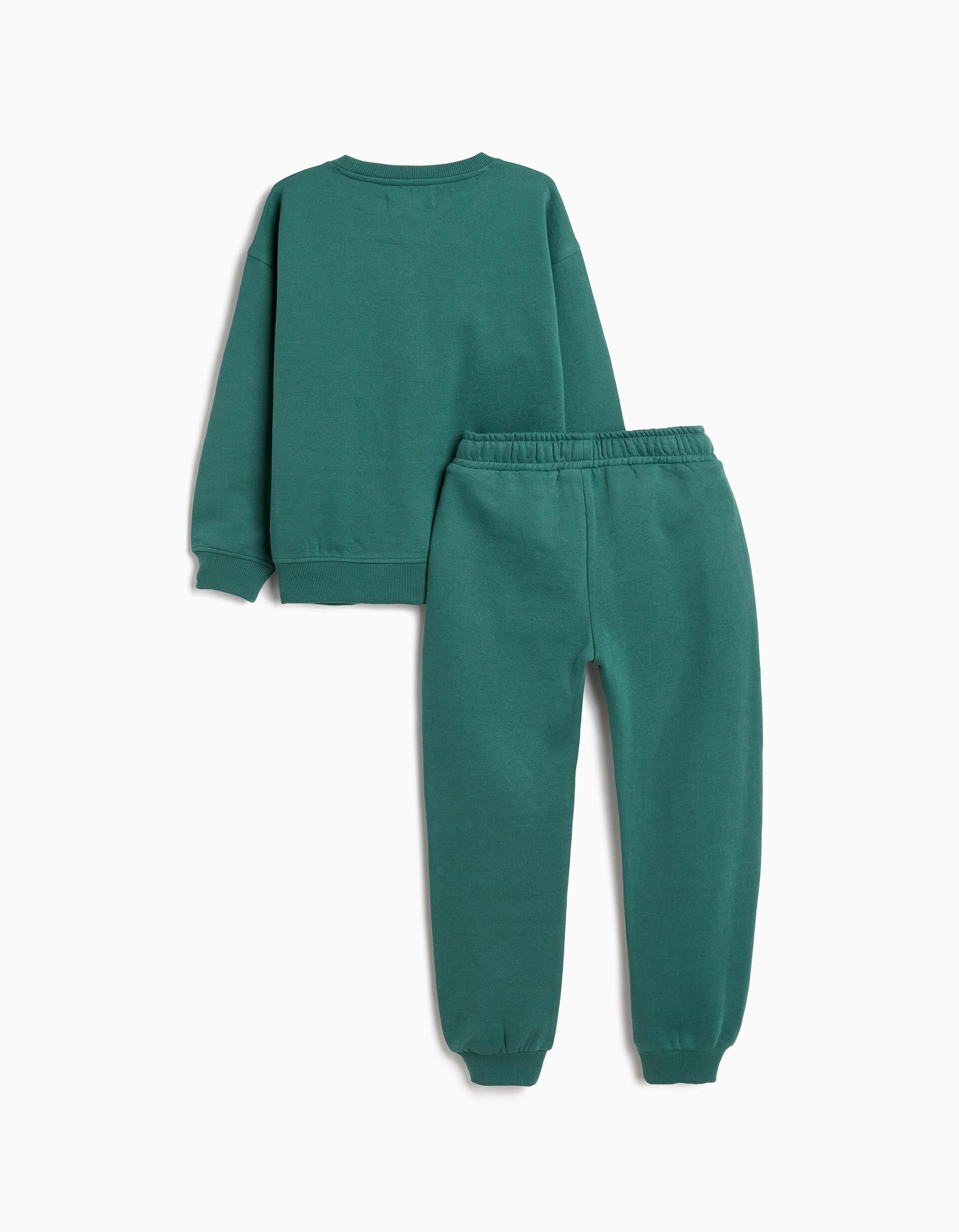 Comprar Online Conjunto de Jogging, Menino, Verde Escuro